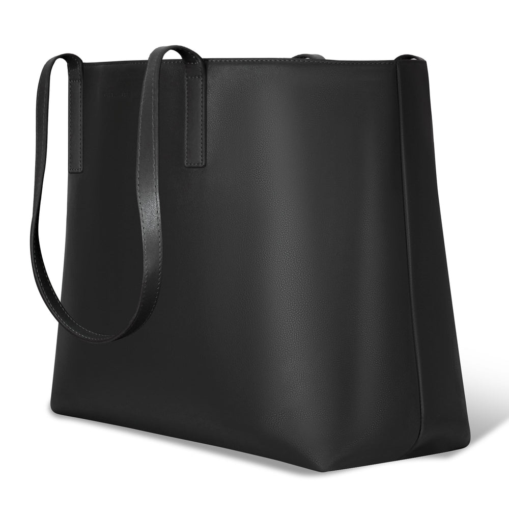 Onyx / Leather Open Tote EX-STOCK Canada 