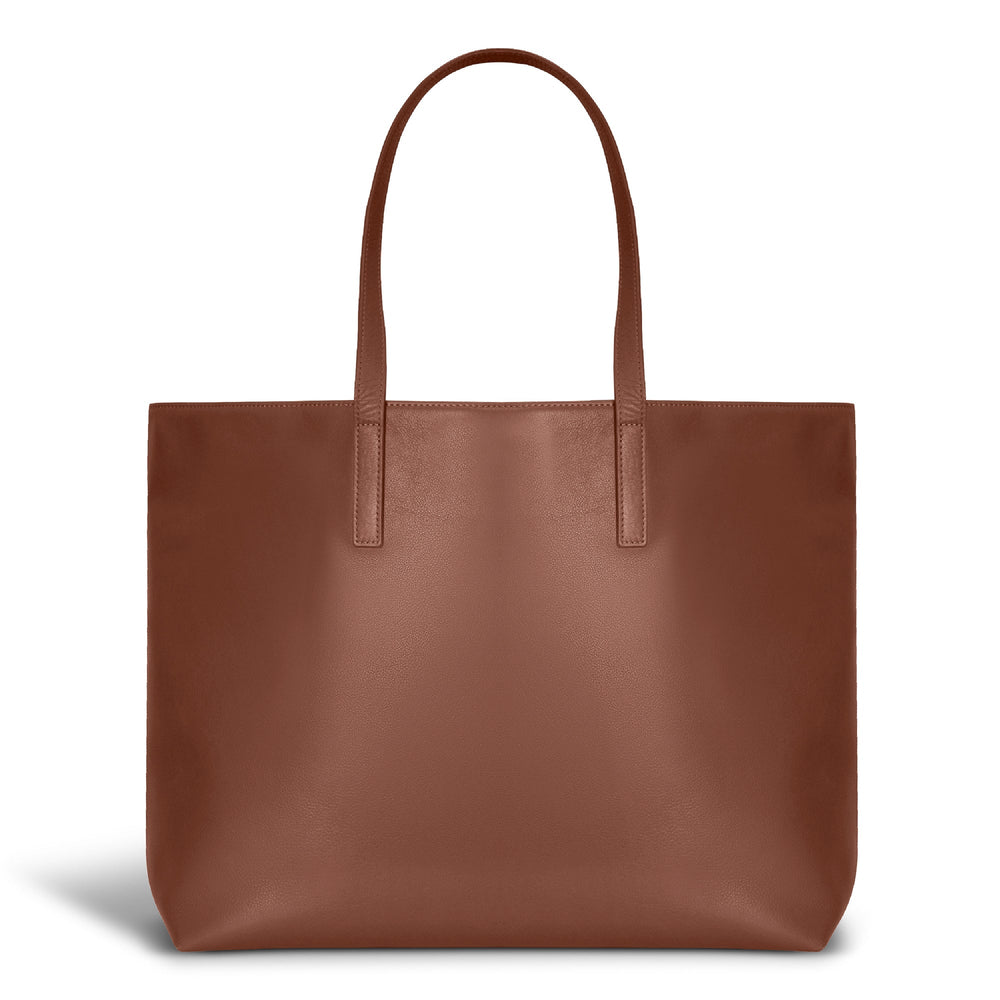 Onyx / Leather Open Tote EX-STOCK Canada 