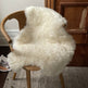 Peau de mouton islandaise blanche tondué 