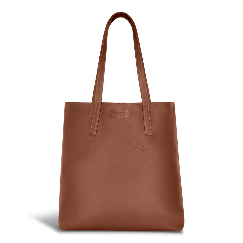 Onyx / Leather Vertical Tote EX-STOCK Canada 