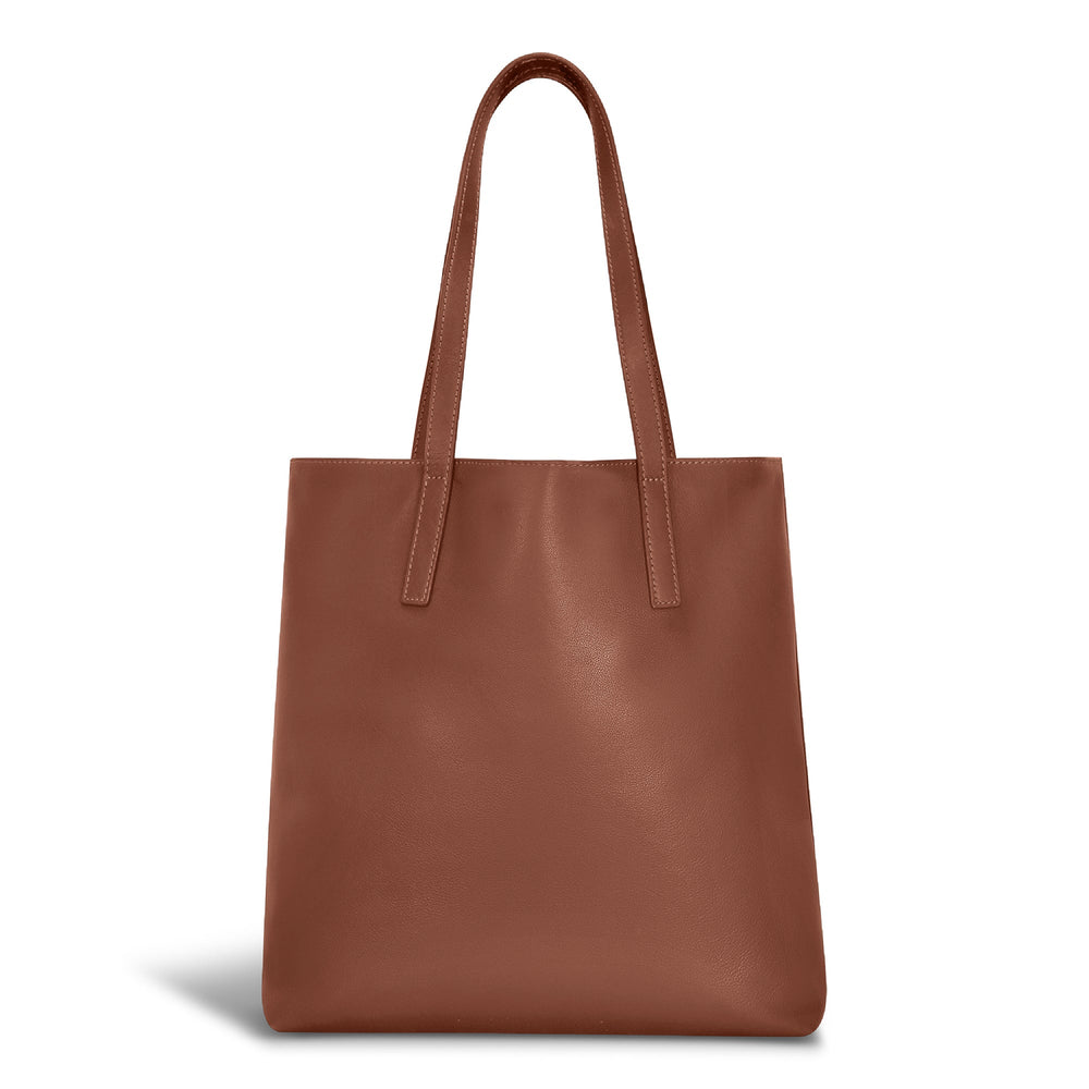 Onyx / Leather Vertical Tote EX-STOCK Canada 