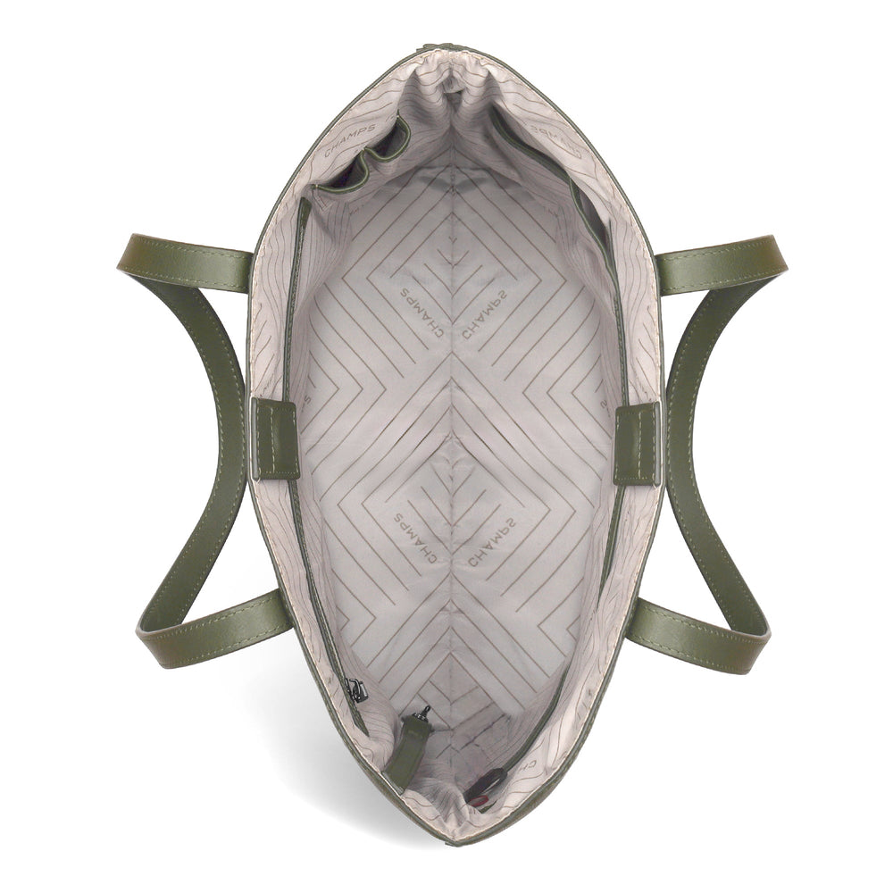 Onyx / Leather Vertical Tote EX-STOCK Canada 