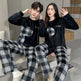 Coral Fleece Couple Plus Size Pajamas For Women - EX-STOCK Canada