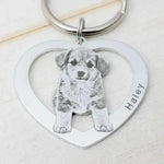 Costumed Picture Pet Memo Keyring Keychain - EX-STOCK Canada