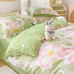 Cotton Duvet Cover Sheet Dormitory Three Piece Bedding Set EX-STOCK Canada 