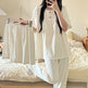 Cotton Three-piece Pajamas For Women Spring And Summer - EX-STOCK Canada