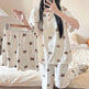 Cotton Three-piece Pajamas For Women Spring And Summer - EX-STOCK Canada