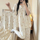 Cotton Three-piece Pajamas For Women Spring And Summer - EX-STOCK Canada