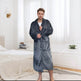 Couple Bathrobe Long Pajamas Homewear  EX-STOCK CANADA