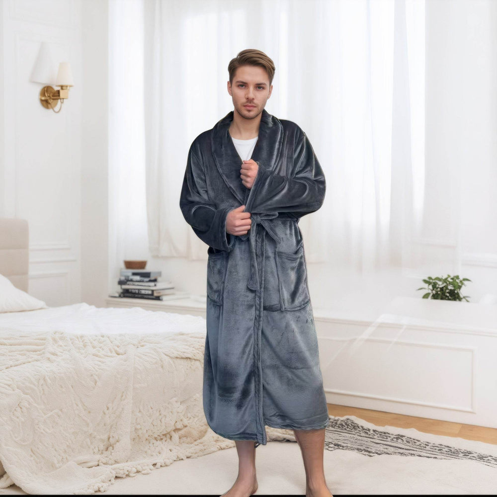 Couple Bathrobe Long Pajamas Homewear  EX-STOCK CANADA