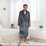 Couple Bathrobe Long Pajamas Homewear  EX-STOCK CANADA