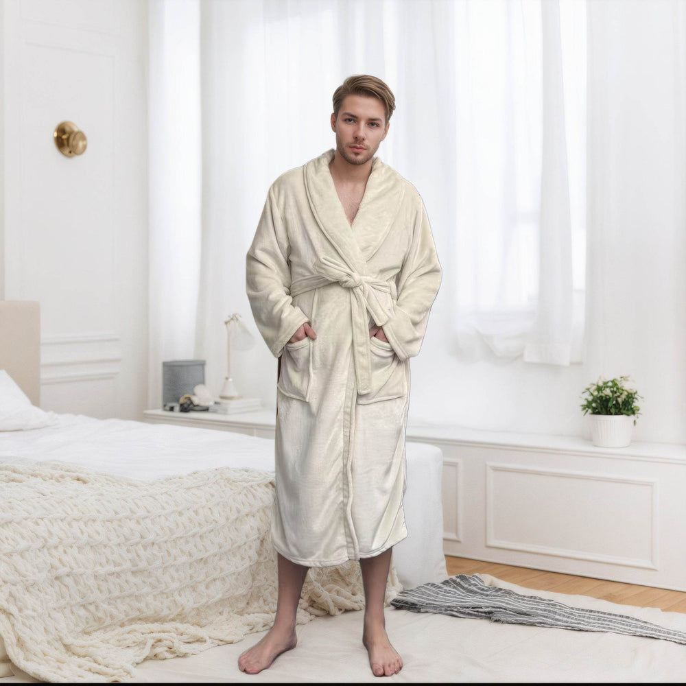 Couple Bathrobe Long Pajamas Homewear  EX-STOCK CANADA