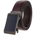 Cowhide Alloy Belt Automatic Buckle Business Casual Belt Men's Pant Belt - EX-STOCK Canada