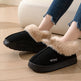 Cozy Plush Soft Slippers Shoes For Women Non-Slip Platform Shoes With Faux Fur Lining Mute Sole And Comfortable Fit For Indoor Wear EX-STOCK Canada 