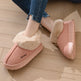 Cozy Plush Soft Slippers Shoes For Women Non-Slip Platform Shoes With Faux Fur Lining Mute Sole And Comfortable Fit For Indoor Wear EX-STOCK Canada 