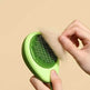 Creative Cat Grooming Comb Portable Massage Brush One-Button Remove Floating Hair Scraper Cats Dogs Pet Self Cleaning Tool Accessories - EX-STOCK Canada