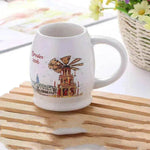 Creative Cute Cartoon Snowman Santa Claus Ceramic Cup Christmas Mug Small Gifts - EX-STOCK Canada