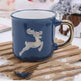 Creative Cute Cartoon Snowman Santa Claus Ceramic Cup Christmas Mug Small Gifts - EX-STOCK Canada
