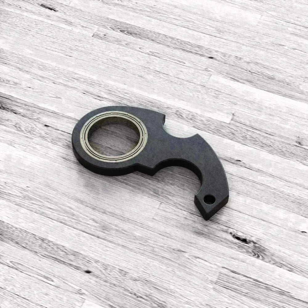 Creative Finger Spinner Relieves Stress Anti Anxiety Keychain - EX-STOCK CANADA