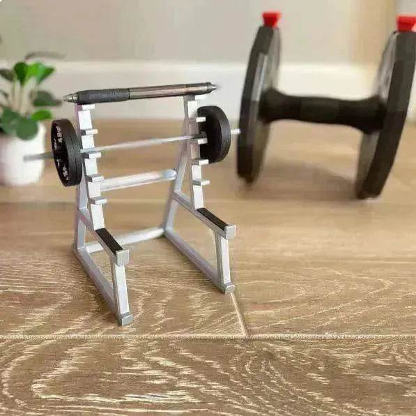 Creative Gym Inspired Barbell Desktop Pen Holder & Pencil Box - EX-STOCK Canada