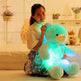 Ours en Peluche LED Lumineux Créatif Jouet en Peluche Coloré Lumineux Cadeau de Noël pour Enfants Coussin - EX-STOCK Canada