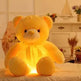 Ours en Peluche LED Lumineux Créatif Jouet en Peluche Coloré Lumineux Cadeau de Noël pour Enfants Coussin - EX-STOCK Canada