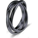 Creative Three-Rotating rings For Couple Personalized Anxiety Relief Rings - EX-STOCK Canada