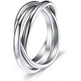 Creative Three-Rotating rings For Couple Personalized Anxiety Relief Rings - EX-STOCK Canada