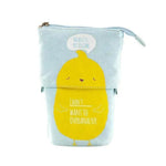 Creative student stationery canvas pencil bag - EX-STOCK Canada