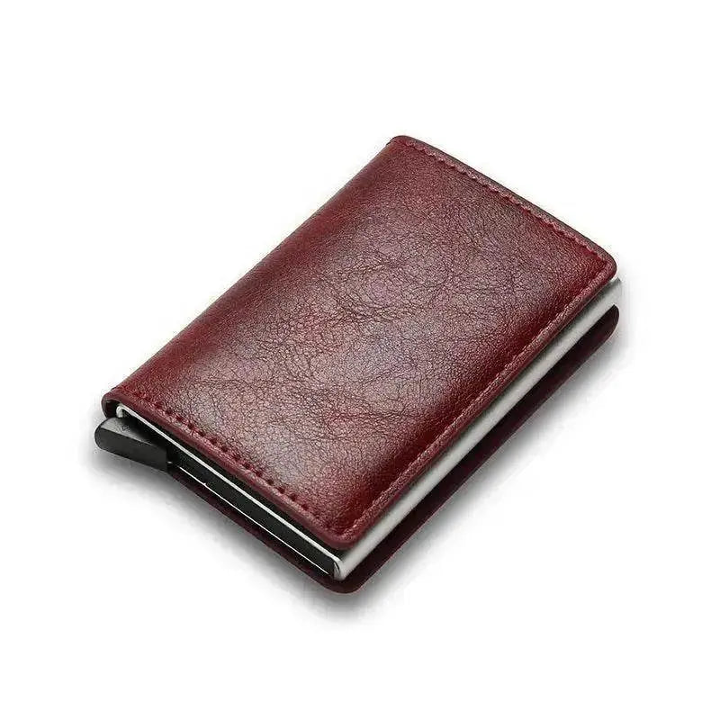 Credit Card Holder Smart Minimalist Wallet Pocket Men Women Slim Cardholder Bank Secure Creditcard Case - EX-STOCK Canada