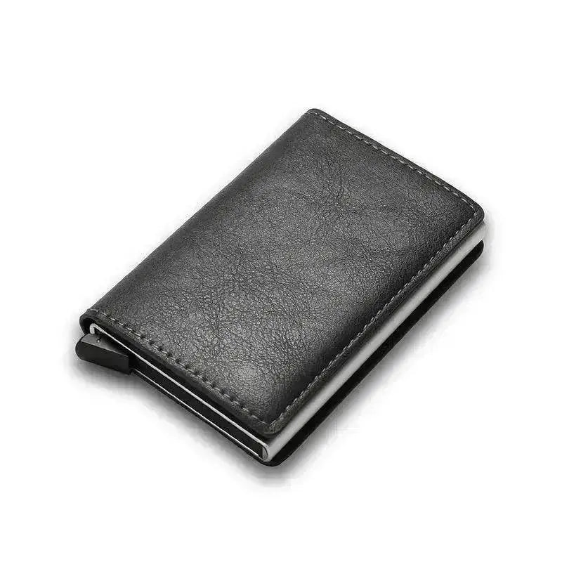 Credit Card Holder Smart Minimalist Wallet Pocket Men Women Slim Cardholder Bank Secure Creditcard Case - EX-STOCK Canada