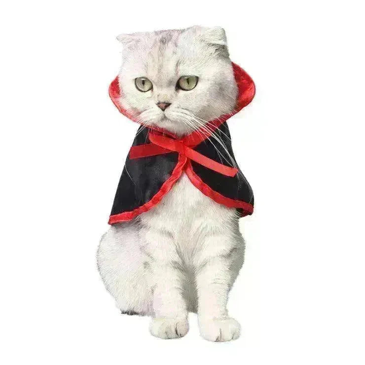 Cross border Halloween Pet Cloak Saint costume - EX-STOCK CANADA