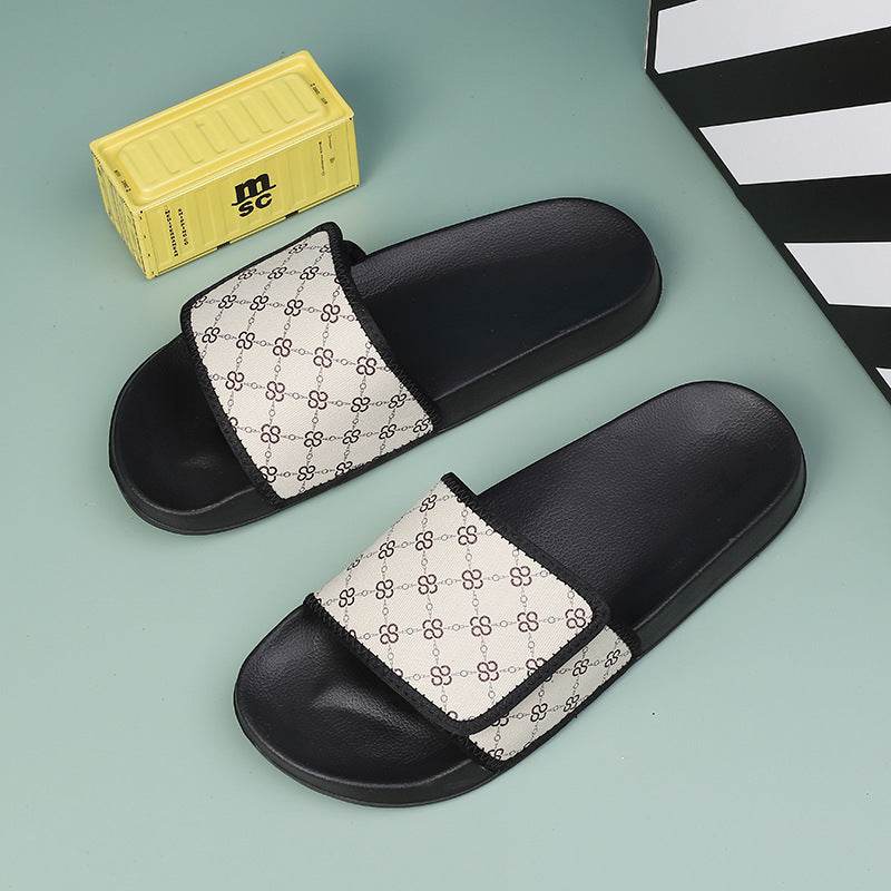Cross-border Slippers Summer Outdoor Wear Niche High-grade Velcro Non-slip Beach Flip-flops Men  EX-STOCK CANADA