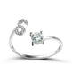 Customizable 26-Letter Ring: Fashionable & Elegant Jewelry - EX-STOCK CANADA