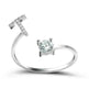 Customizable 26-Letter Ring: Fashionable & Elegant Jewelry - EX-STOCK CANADA