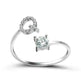 Customizable 26-Letter Ring: Fashionable & Elegant Jewelry - EX-STOCK CANADA
