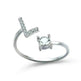 Customizable 26-Letter Ring: Fashionable & Elegant Jewelry - EX-STOCK CANADA