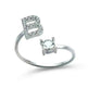 Customizable 26-Letter Ring: Fashionable & Elegant Jewelry - EX-STOCK CANADA