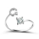 Customizable 26-Letter Ring: Fashionable & Elegant Jewelry - EX-STOCK CANADA