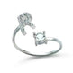 Customizable 26-Letter Ring: Fashionable & Elegant Jewelry - EX-STOCK CANADA
