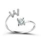 Customizable 26-Letter Ring: Fashionable & Elegant Jewelry - EX-STOCK CANADA