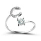 Customizable 26-Letter Ring: Fashionable & Elegant Jewelry - EX-STOCK CANADA