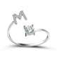 Customizable 26-Letter Ring: Fashionable & Elegant Jewelry - EX-STOCK CANADA