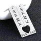 Customized Couples Electroplating Keychain - EX-STOCK Canada