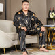 Cut Flower Fat Men's Pajamas Extra Ice Silk - EX-STOCK Canada