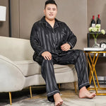 Cut Flower Fat Men's Pajamas Extra Ice Silk - EX-STOCK Canada