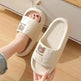 Cute Cartoon Bear Slippers For Women Summer Indoor Thick-soled Non-slip Floor Bathroom Home Slippers Men House Shoes - EX-STOCK Canada