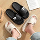 Cute Cartoon Bear Slippers For Women Summer Indoor Thick-soled Non-slip Floor Bathroom Home Slippers Men House Shoes - EX-STOCK Canada