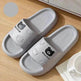 Cute Cartoon Bear Slippers For Women Summer Indoor Thick-soled Non-slip Floor Bathroom Home Slippers Men House Shoes - EX-STOCK Canada