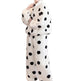Cute Casual Pajamas For Women Winter Fleece-lined Thickened Polka Dot Turtleneck Drawstring Suit - EX-STOCK Canada